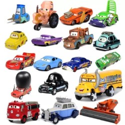 Disney Pixar Cars 3 2 metal turnat mașină jucărie Fulger McQueen Regina Angliei Fritter Miss pentru copii băiat ziua de naștere 