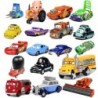 Disney Pixar Cars 3 2 metal turnat mașină jucărie Fulger McQueen Regina Angliei Fritter Miss pentru copii băiat ziua de naștere 