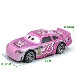 Disney Pixar Cars 3 2 metal turnat mașină jucărie Fulger McQueen Regina Angliei Fritter Miss pentru copii băiat ziua de naștere 
