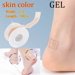 100 cm Gel Protector pentru călcâi Patch-uri pentru picioare Tampoane adezive pentru blistere Căptușeală pentru călcâi Autocolan