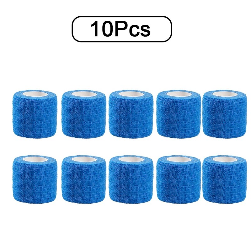 10 role de bandă de înfășurare atletică Bandaj elastic autoadeziv Elastoplast Protector sportiv pentru genunchi, deget, umăr, ac