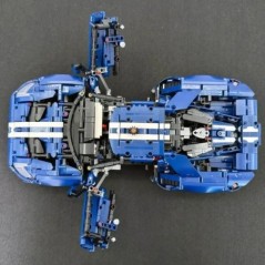 Tehnic 1:12 Blocuri de construcție Supercar Cărămizi FARD 42154 Kit de modele de mașini pentru adulți băieți Jucării Set de cole