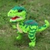 Lumea animalelor Blocuri de construcție a dinozaurilor Jucării uriașe Tyrannosaurus Rex Cărămizi DIY Model de asamblare Cadou de