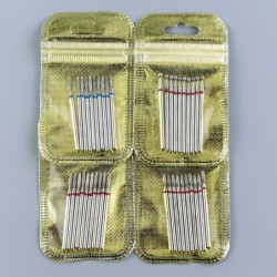 Set de burghie pentru unghii, 10 buc, freză cu diamant, accesoriu pentru manichiură, mașină electrică, pedichiură, perie pentru 