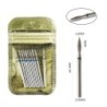Set de burghie pentru unghii, 10 buc, freză cu diamant, accesoriu pentru manichiură, mașină electrică, pedichiură, perie pentru 