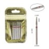 Set de burghie pentru unghii, 10 buc, freză cu diamant, accesoriu pentru manichiură, mașină electrică, pedichiură, perie pentru 