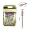 Set de burghie pentru unghii, 10 buc, freză cu diamant, accesoriu pentru manichiură, mașină electrică, pedichiură, perie pentru 
