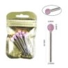 Set de burghie pentru unghii, 10 buc, freză cu diamant, accesoriu pentru manichiură, mașină electrică, pedichiură, perie pentru 