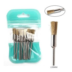 Set de burghie pentru unghii, 10 buc, freză cu diamant, accesoriu pentru manichiură, mașină electrică, pedichiură, perie pentru 