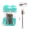 Set de burghie pentru unghii, 10 buc, freză cu diamant, accesoriu pentru manichiură, mașină electrică, pedichiură, perie pentru 