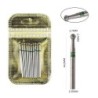 Set de burghie pentru unghii, 10 buc, freză cu diamant, accesoriu pentru manichiură, mașină electrică, pedichiură, perie pentru 