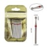Set de burghie pentru unghii, 10 buc, freză cu diamant, accesoriu pentru manichiură, mașină electrică, pedichiură, perie pentru 