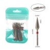 Set de burghie pentru unghii, 10 buc, freză cu diamant, accesoriu pentru manichiură, mașină electrică, pedichiură, perie pentru 