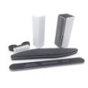 5 buc/set pentru kit de manichiură de unghii pile de unghii perie durabilă pentru șlefuire accesorii de artă neagră pile de șlef