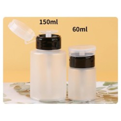 60/150/ml Sticle reîncărcabile pentru unghii Dispenser cu pompă de presă goală Dispenser pentru îndepărtarea ojei pentru unghii 