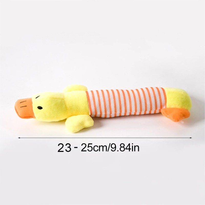 Animal simulat amuzant, fără umplutură, jucărie pentru câini, cu scârțâitori, durabil, fără umplutură, jucărie de mestecat pentr