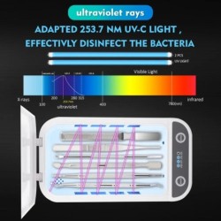 Sterilizator UV electric cutie de aromaterapie cutie de dezinfecție cu raze ultraviolete mașină anti-bacterie pentru viața de zi