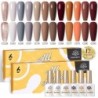 BORN PRETTY Set de lacuri de unghii cu gel Primavara Vara Bomboane Dulci Moale Roz Galben Violet Albastru Verde Culoare Varnis S