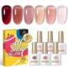 BORN PRETTY Set de lacuri de unghii cu gel Primavara Vara Bomboane Dulci Moale Roz Galben Violet Albastru Verde Culoare Varnis S