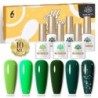 BORN PRETTY Set de lacuri de unghii cu gel Primavara Vara Bomboane Dulci Moale Roz Galben Violet Albastru Verde Culoare Varnis S