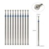 10 buc. Freză cu diamant pentru manichiură Burghie electrice pentru unghii Accesoriu mașină de pedichiură Instrument de îndepărt
