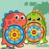 Jucărie sportivă Montessori Sticky Ball Dart Board Target Game pentru copii Jucării în aer liber Jucării educaționale de interio