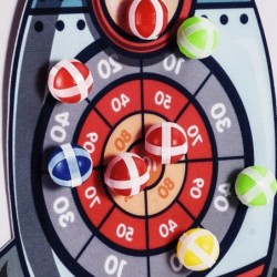 Jucărie sportivă Montessori Sticky Ball Dart Board Target Game pentru copii Jucării în aer liber Jucării educaționale de interio