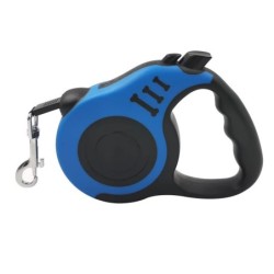 3 metri 5 metri lesă retractabilă pentru câini Lesă pentru animale de companie Centura frânghie de tracțiune Lesă flexibilă auto