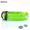 Animal de companie guler cu LED-uri strălucitoare, reîncărcabilă prin USB, lumină de noapte, colier luminos intermitent, accesor