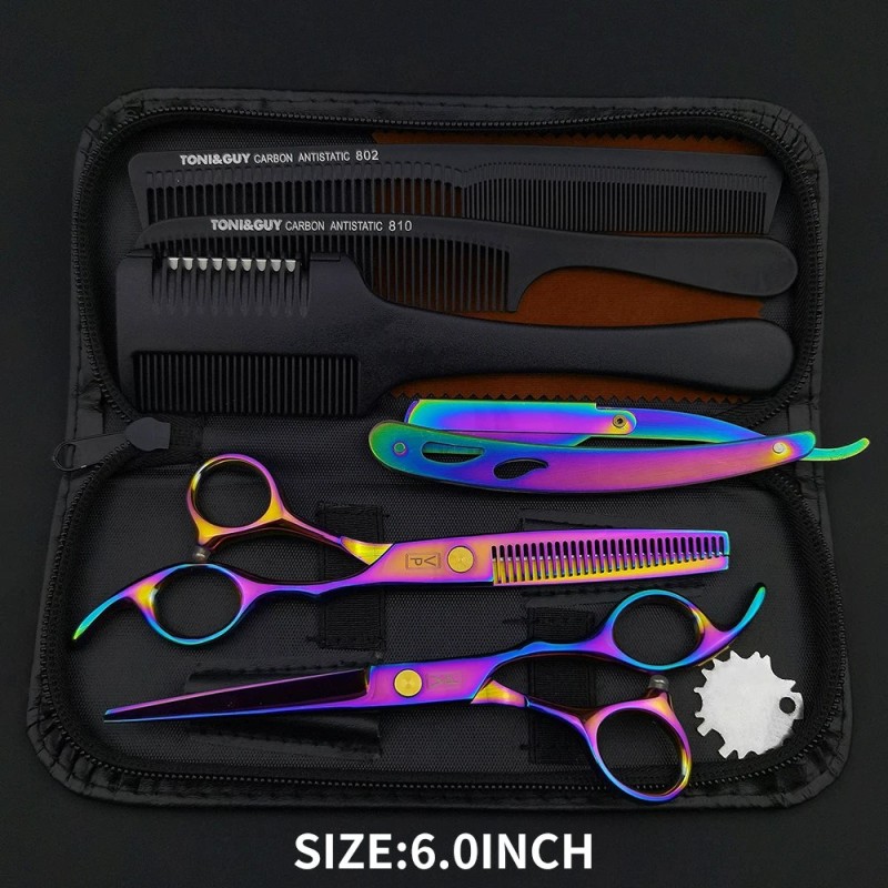 Set de foarfece profesionale de coafură VP 5.5 6.0 Set de foarfece pentru înfrumusețarea părului de coafură Instrumente de salon Set de foarfece profesionale de coafură VP 5.5 6.0 Set de foarfece pentru înfrumusețarea părului de coafură Instrumente de salon