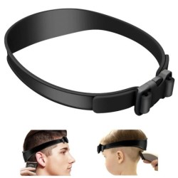 Șablon pentru tunderea părului cu bricolaj Bandă de tunsoare, silicon curbat, respirabil, Ghid de tuns acasă pentru băieți și bă