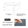 100 de bucăți de protecție facială de unică folosință pentru machiaj pentru duș, măști de frizer, pentru fixativ, instrumente de