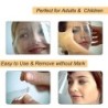 100 de bucăți de protecție facială de unică folosință pentru machiaj pentru duș, măști de frizer, pentru fixativ, instrumente de