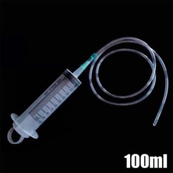 100/300/550 ml seringi de mare capacitate pompă de ulei cu furtun de 1 m pompă de măsurare pentru hrănirea animalelor de compani