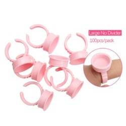 100 buc capace de inel de unică folosință cupa de cerneală pentru tatuaje cu microblading pentru suport permanent pentru pigment