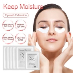 50 de perechi de plasture pentru extensia genelor, plasturi cu hidrogel, tampoane cu gel, instrumente pentru ridicarea genelor, 