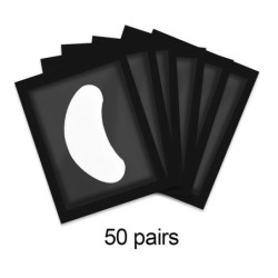 50 de perechi de plasture pentru extensia genelor, plasturi cu hidrogel, tampoane cu gel, instrumente pentru ridicarea genelor, 