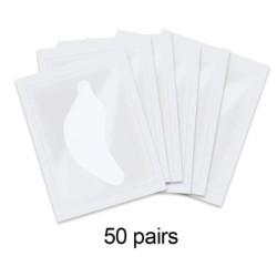 50 de perechi de plasture pentru extensia genelor, plasturi cu hidrogel, tampoane cu gel, instrumente pentru ridicarea genelor, 
