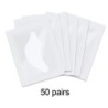 50 de perechi de plasture pentru extensia genelor, plasturi cu hidrogel, tampoane cu gel, instrumente pentru ridicarea genelor, 