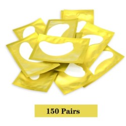 150/200 de perechi de plasture pentru extensie de gene, plasturi cu hidrogel, consumabile pentru extensii de gene, plasture pent