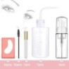 Kit de consumabile pentru extensia genelor pentru începători Baghete de rimel Aplicator Microperie Pensetă Lipici Inel Tampă pen