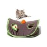 Animal de companie drăguț pisică joc interactiv Hide Seek 9 găuri tunel șoarece vânătoare jucărie inteligentă animal de companie