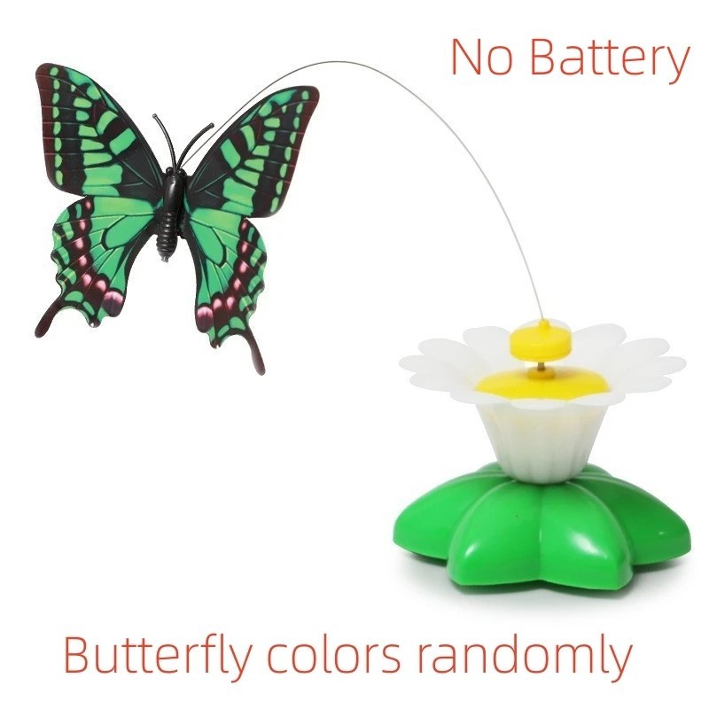 Fluture zburător electric rotativ, câine interactiv, pisică, automat, antrenament de inteligență pentru păsări, jucării amuzante