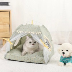 Cort pentru animale de companie Pat Pisici Rechizite pentru casă Produse Accesorii Perne calde Mobilier Canapea Coș Paturi Iarna
