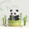 Creativ DIY Asamblabil Animal drăguț MINI în stil chinezesc Animal Panda Bloc de construcție Jucării educaționale pentru băieți 