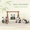 Creativ DIY Asamblabil Animal drăguț MINI în stil chinezesc Animal Panda Bloc de construcție Jucării educaționale pentru băieți 