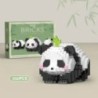 Creativ DIY Asamblabil Animal drăguț MINI în stil chinezesc Animal Panda Bloc de construcție Jucării educaționale pentru băieți 
