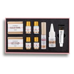 ICONSIGN Kit de nuanță pentru ridicarea genelor și vopsea pentru sprâncene pentru ridicarea genelor Laminarea sprâncenelor Set p