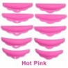 5 perechi Perm Kit de tampoane pentru gene false Tampoane de protecție din silicon Extensie de gene Lifting Bigudiu Gref Shield 