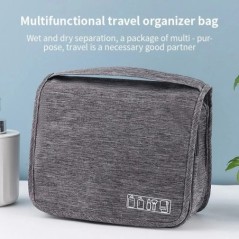Geantă de toaletă pliabilă, organizator, geantă de depozitare agățată, geantă de machiaj pentru baie, geantă cosmetică, geantă d